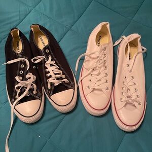 Converse Classic Black and White Sneakers